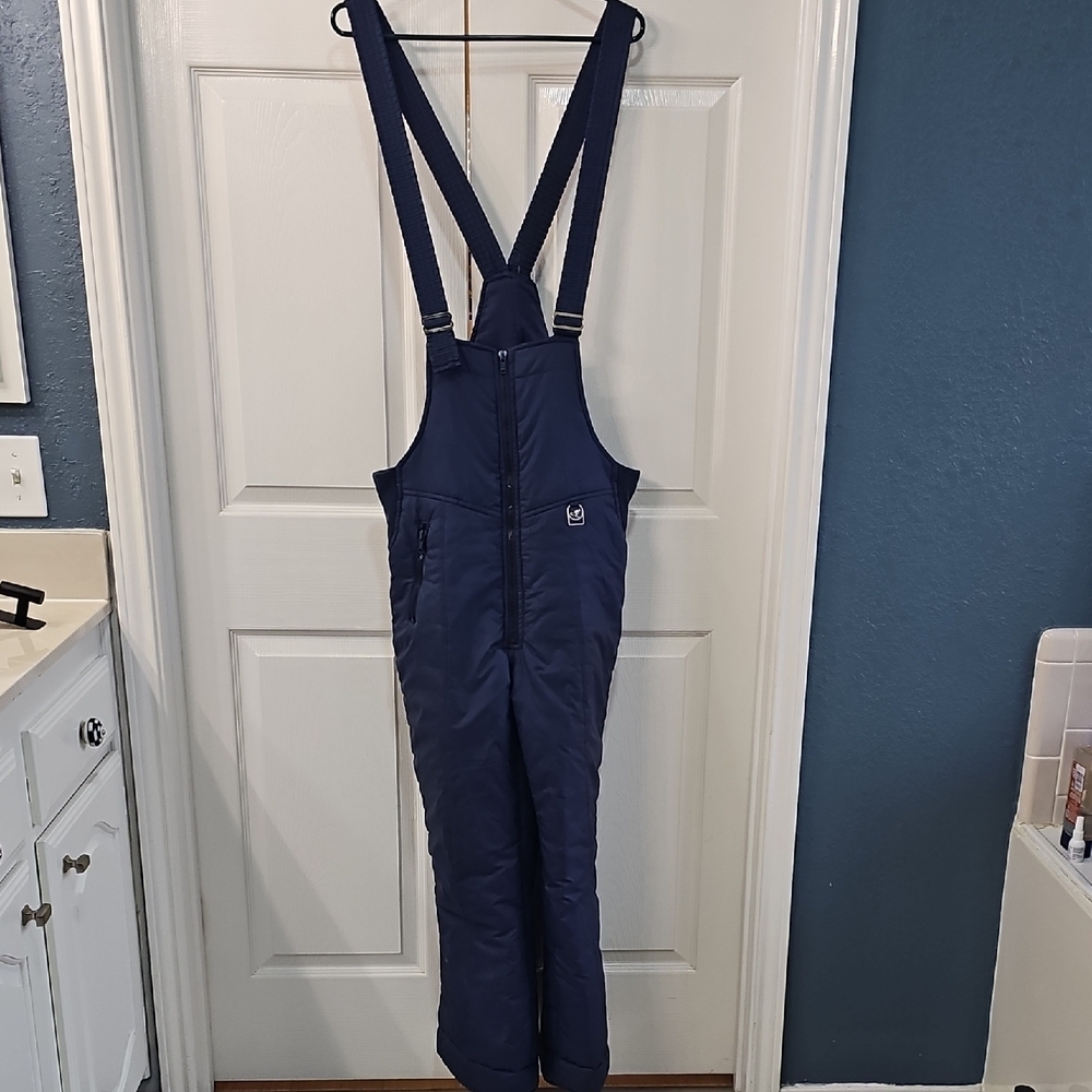 Ski Wear Vintage Boys XL JC Penney Insulated Snow Bib Overalls
